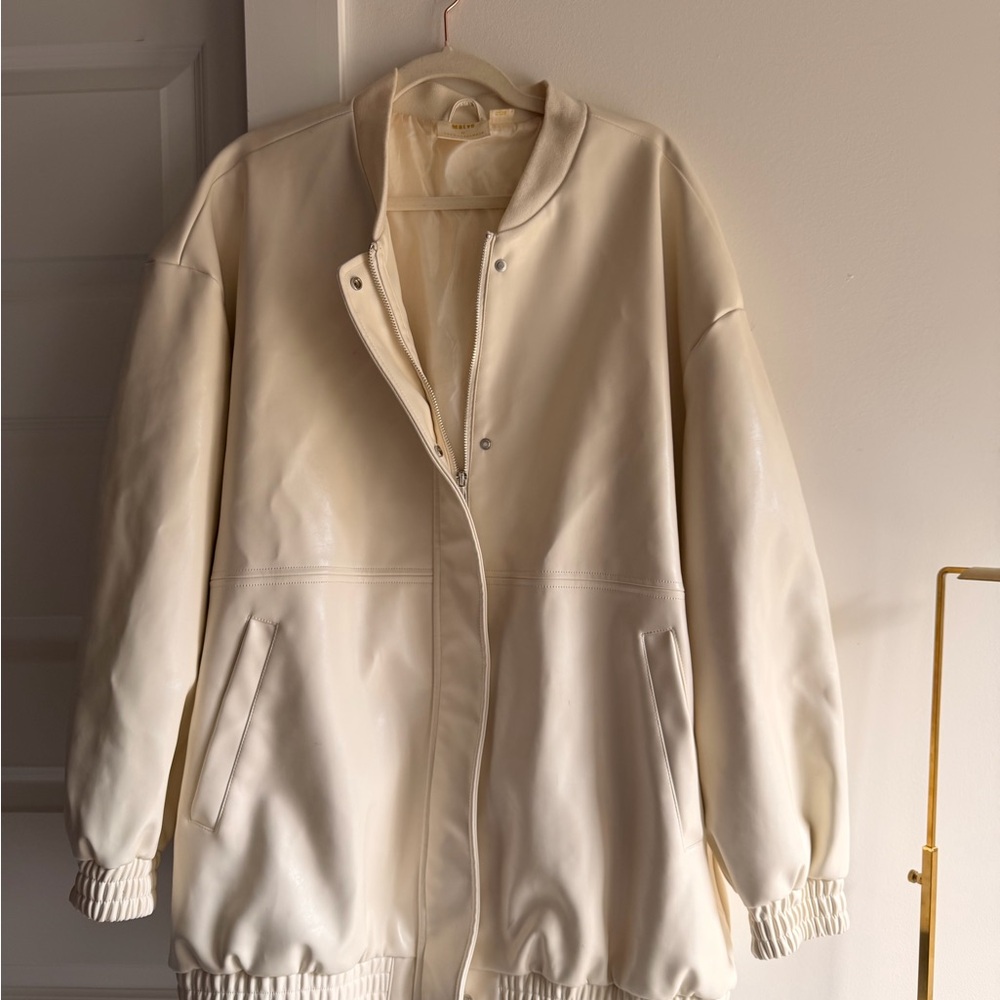 Anthropologie Maeve Cream Jacket